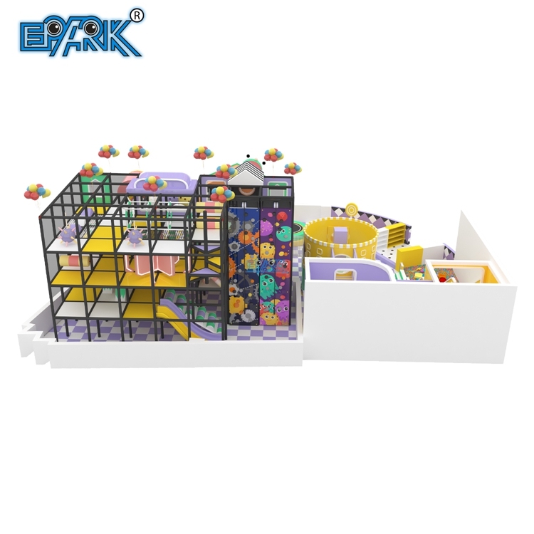 Indoor Playground Equipment Business Baby Kids Pretend Play Sand Pool Indoor Playground With Slides,EPARK Indoor Playground One-stop Solution