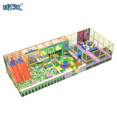 Parque infantil interior blando de 120 m² con temática de aventura en la jungla para que los niños jueguen de forma segura y divertida.,EPARK Indoor Playground One-stop Solution
