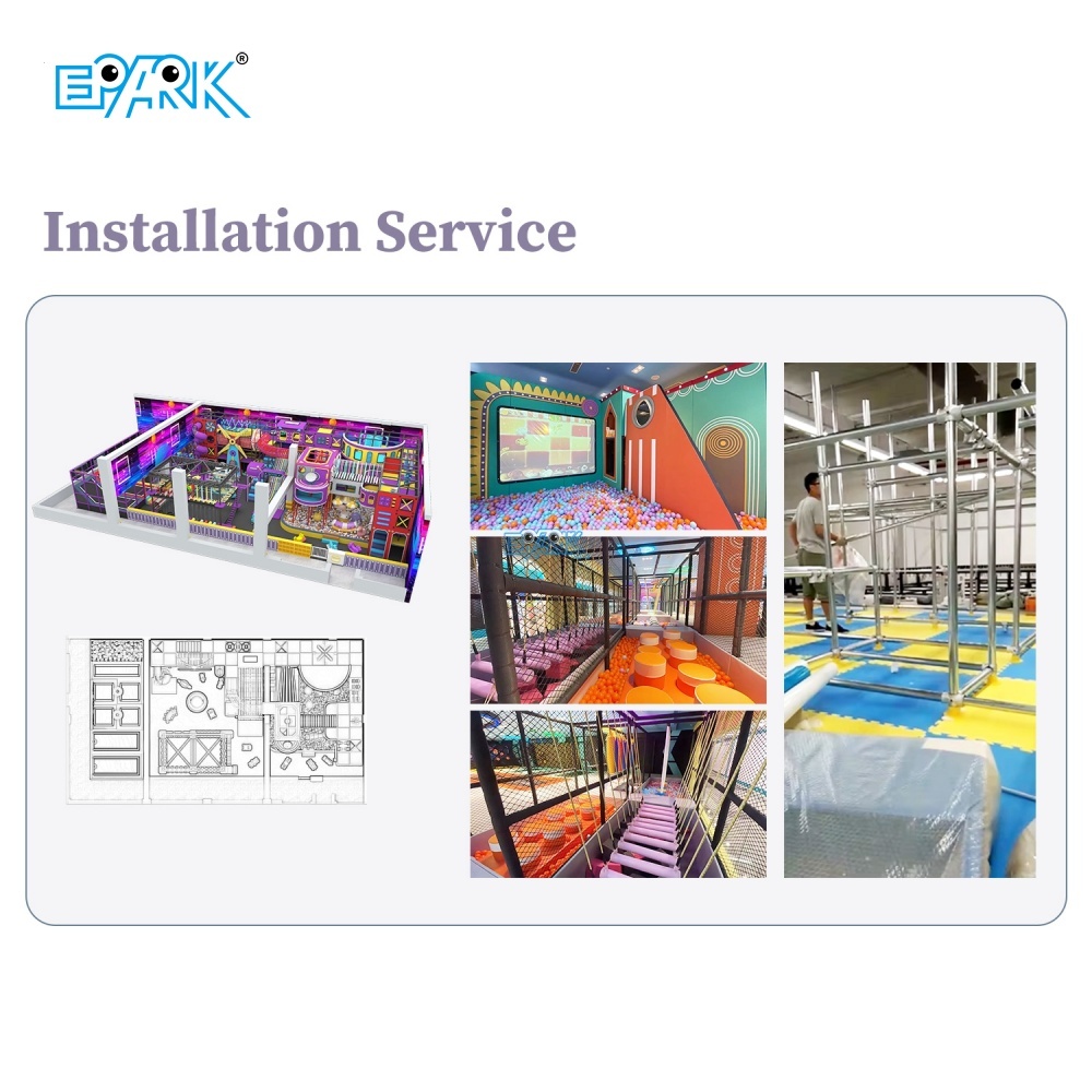 700m² Adventure Customized Soft Play Equipment For FEC,EPARK Indoor Playground One-stop Solution