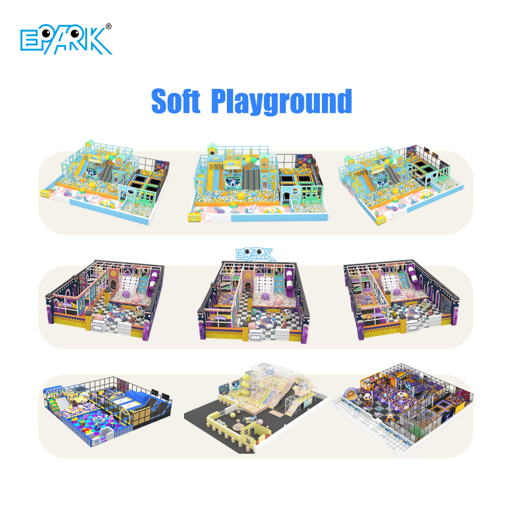 500㎡ Magical Enchanted Forest-Themed Soft Playground,EPARK Indoor Playground One-stop Solution