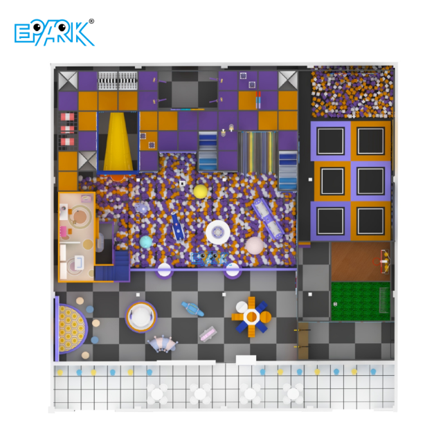 820㎡  Space Themed Soft Playground Fully Customizable,EPARK Indoor Playground One-stop Solution