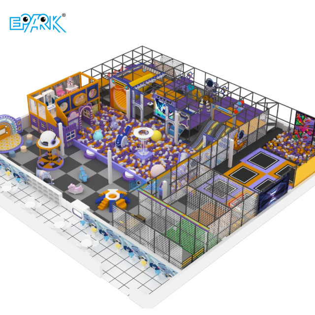 820㎡  Space Themed Soft Playground Fully Customizable,EPARK Indoor Playground One-stop Solution