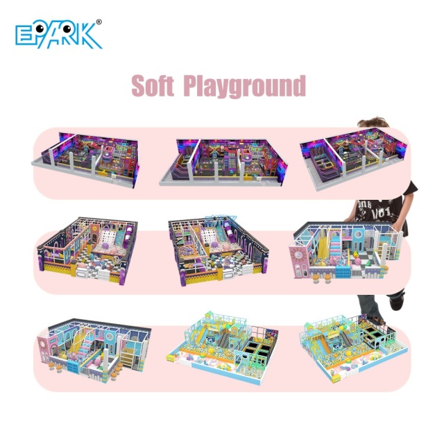 700m² Adventure Customized Soft Play Equipment For FEC,EPARK Indoor Playground One-stop Solution