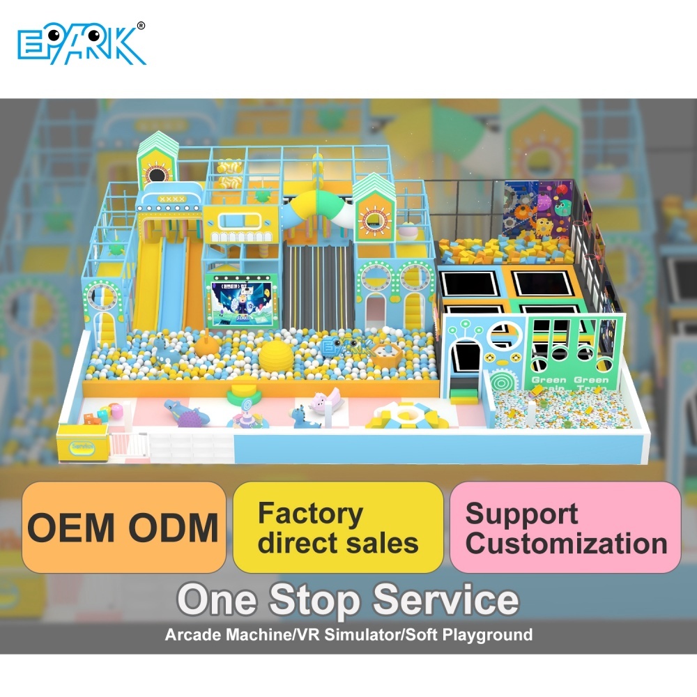 500㎡ Magical Enchanted Forest-Themed Soft Playground,EPARK Indoor Playground One-stop Solution
