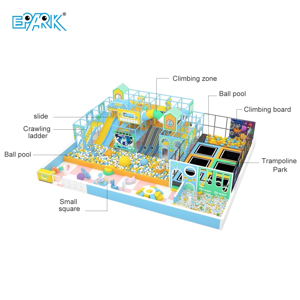 500㎡ Magical Enchanted Forest-Themed Soft Playground,EPARK Indoor Playground One-stop Solution