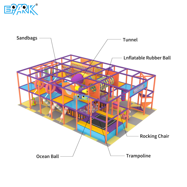 Parque infantil blando