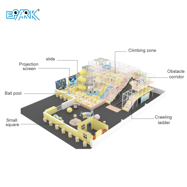 Juegos de juegos blandos Soluciones personalizadas para parques infantiles,EPARK Indoor Playground One-stop Solution