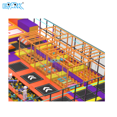320m² Trampoline Park with Soft Playground,EPARK Indoor Playground One-stop Solution