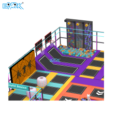 320m² Trampoline Park with Soft Playground,EPARK Indoor Playground One-stop Solution