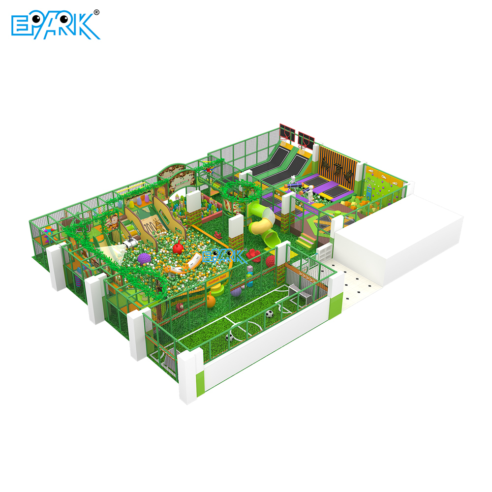 Equipo de juegos interior personalizado de 320 m² con temática forestal,EPARK Indoor Playground One-stop Solution
