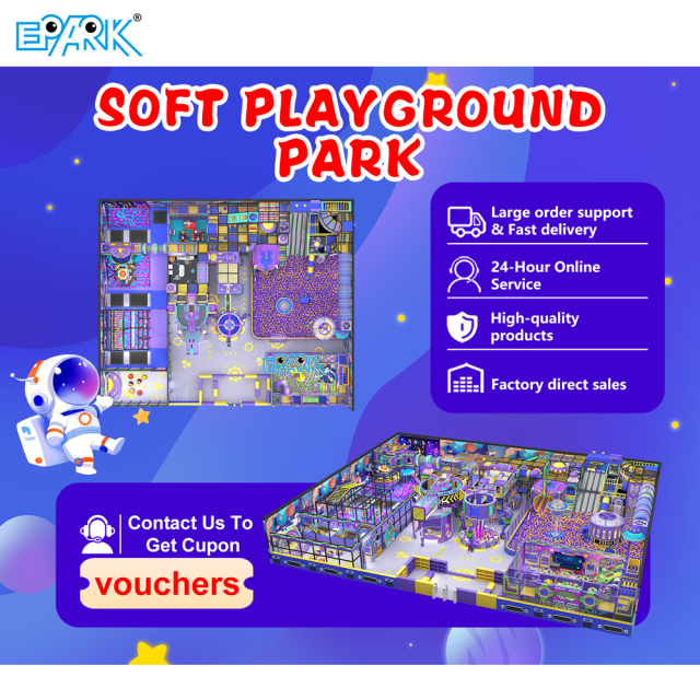 1000m² Large Indoor Soft Playground For Kids,EPARK Indoor Playground One-stop Solution