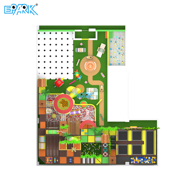 Jungle Theme 480m² Indoor Playground,EPARK Indoor Playground One-stop Solution