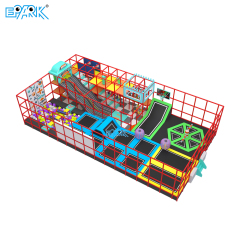 Customized 190m² Trampoline Park For Kids,EPARK Indoor Playground One-stop Solution