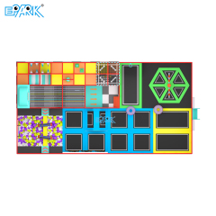 Customized 190m² Trampoline Park For Kids,EPARK Indoor Playground One-stop Solution