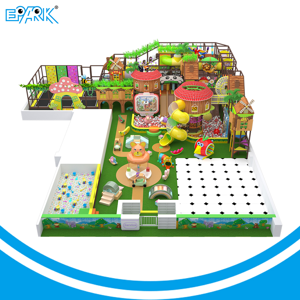 custom trampoline park for business