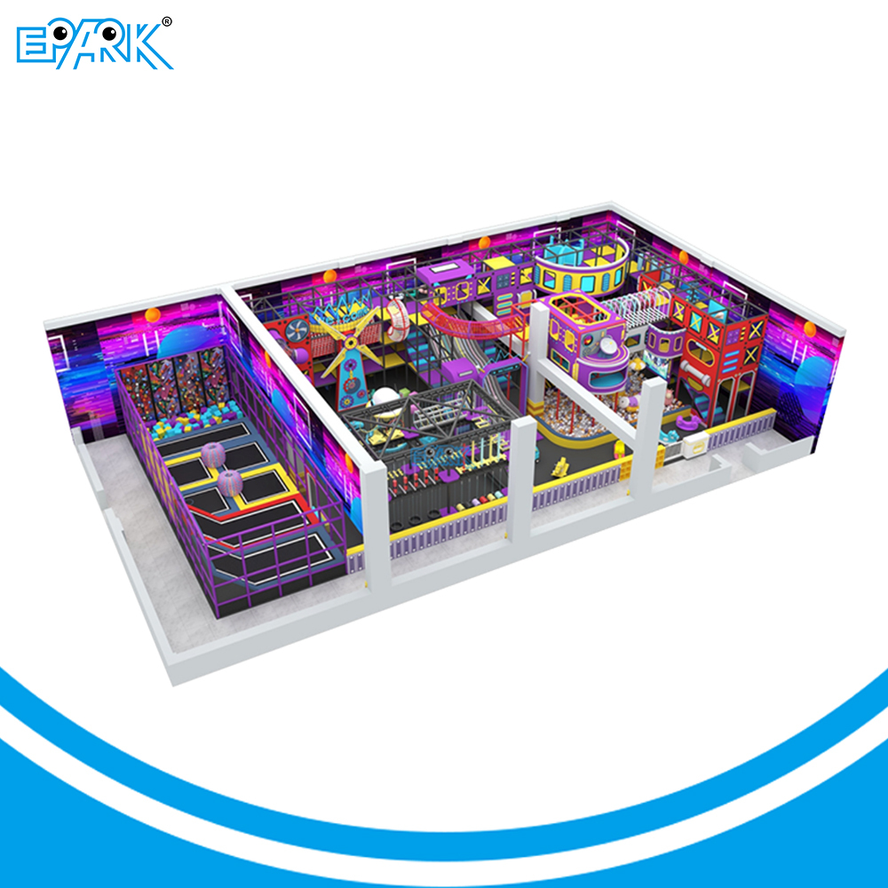 700m² Adventure Customized Soft Play Equipment For FEC,EPARK Indoor Playground One-stop Solution