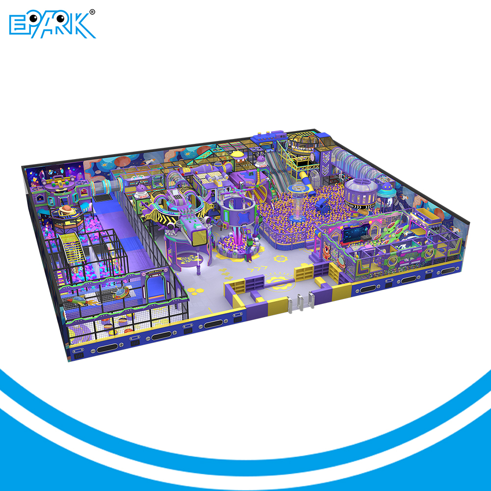 Gran parque infantil interior blando de 1000 m²,EPARK Indoor Playground One-stop Solution