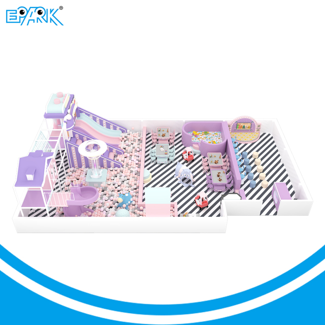 550m² Macaron Style Customized Soft Playground Equipment,EPARK Indoor Playground One-stop Solution