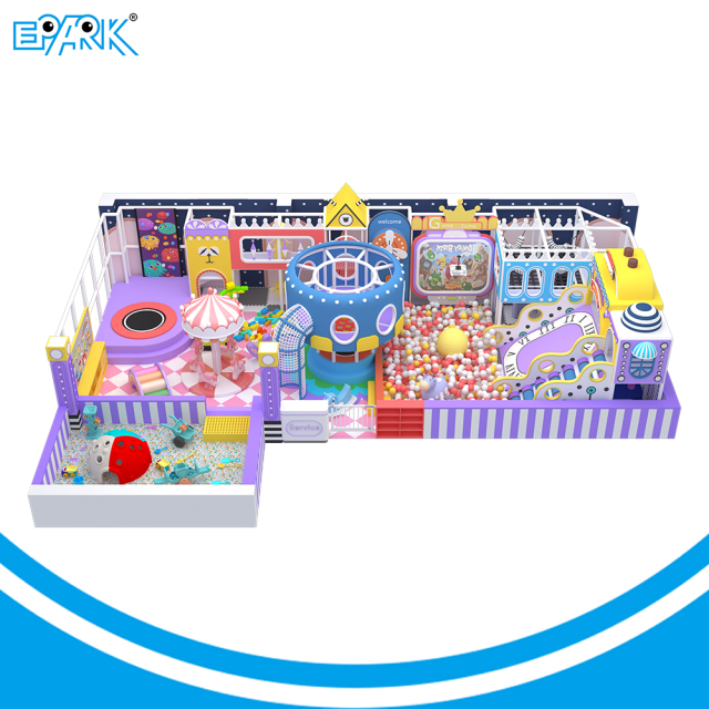 Mini parque infantil blando de 155 m²,EPARK Indoor Playground One-stop Solution