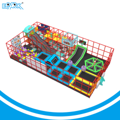 Customized 190m² Trampoline Park For Kids,EPARK Indoor Playground One-stop Solution