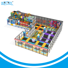Nuevo equipo de parque de atracciones comercial personalizado, parque infantil interior Softplay para niños,EPARK Indoor Playground One-stop Solution