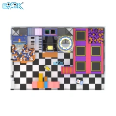 Equipo de juegos infantiles interior de 150 m²,EPARK Indoor Playground One-stop Solution