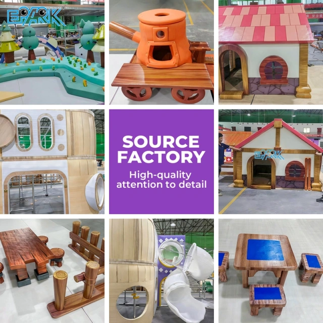 Equipo de juegos infantiles interior de 150 m²,EPARK Indoor Playground One-stop Solution