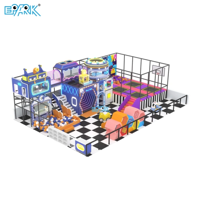 Equipo de juegos infantiles interior de 150 m²,EPARK Indoor Playground One-stop Solution