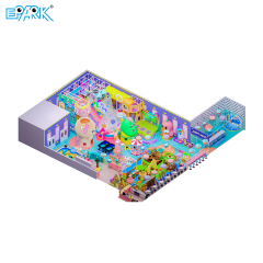 Equipo de juegos interior personalizado de 365 m²,EPARK Indoor Playground One-stop Solution