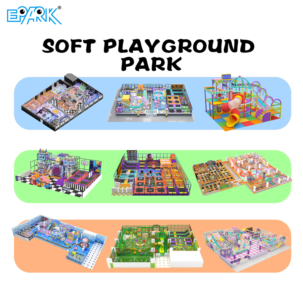 EPARK 630㎡ Kids Playground Area Multy Slide Combination Big Ball Pit,EPARK Indoor Playground One-stop Solution