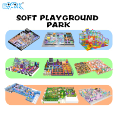 Área de juegos para niños EPARK de 630 m² con tobogán múltiple y piscina de bolas grande,EPARK Indoor Playground One-stop Solution