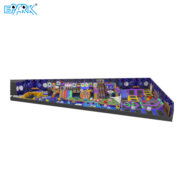 Parque de trampolines para niños EPARK de 470 m² para interiores,EPARK Indoor Playground One-stop Solution
