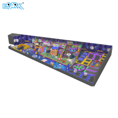 Parque de trampolines para niños EPARK de 470 m² para interiores,EPARK Indoor Playground One-stop Solution