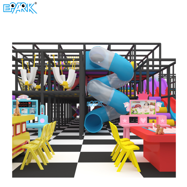 Equipo de juego blando comercial interior personalizado de 400 m² para deportes de aventura,EPARK Indoor Playground One-stop Solution