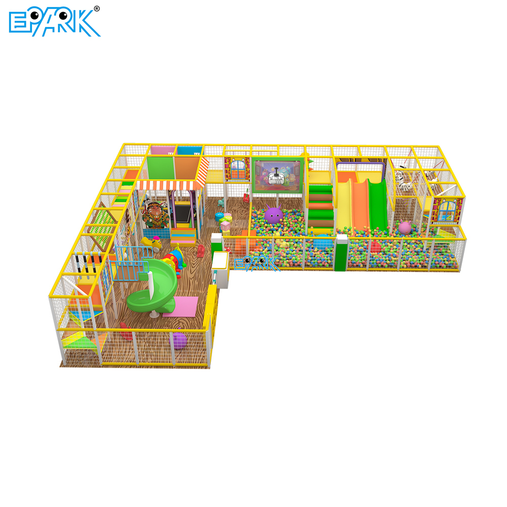 EPARK Custom Indoor Playground with Trampoline Zone Ball Pit,EPARK Indoor Playground One-stop Solution