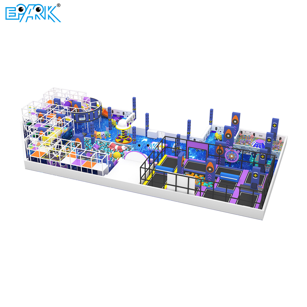 EPARK Customized 650㎡ Indoor Playground Adventure Park Trampoline,EPARK Indoor Playground One-stop Solution