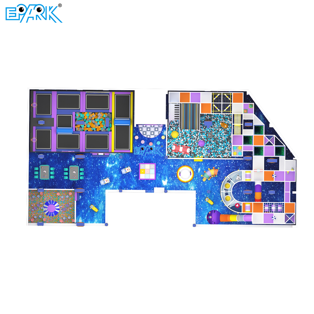 EPARK Customized 650㎡ Indoor Playground Adventure Park Trampoline,EPARK Indoor Playground One-stop Solution
