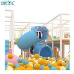 Toboganes suaves para niños, diversión con obstáculos en piscina de pelotas,EPARK Indoor Playground One-stop Solution