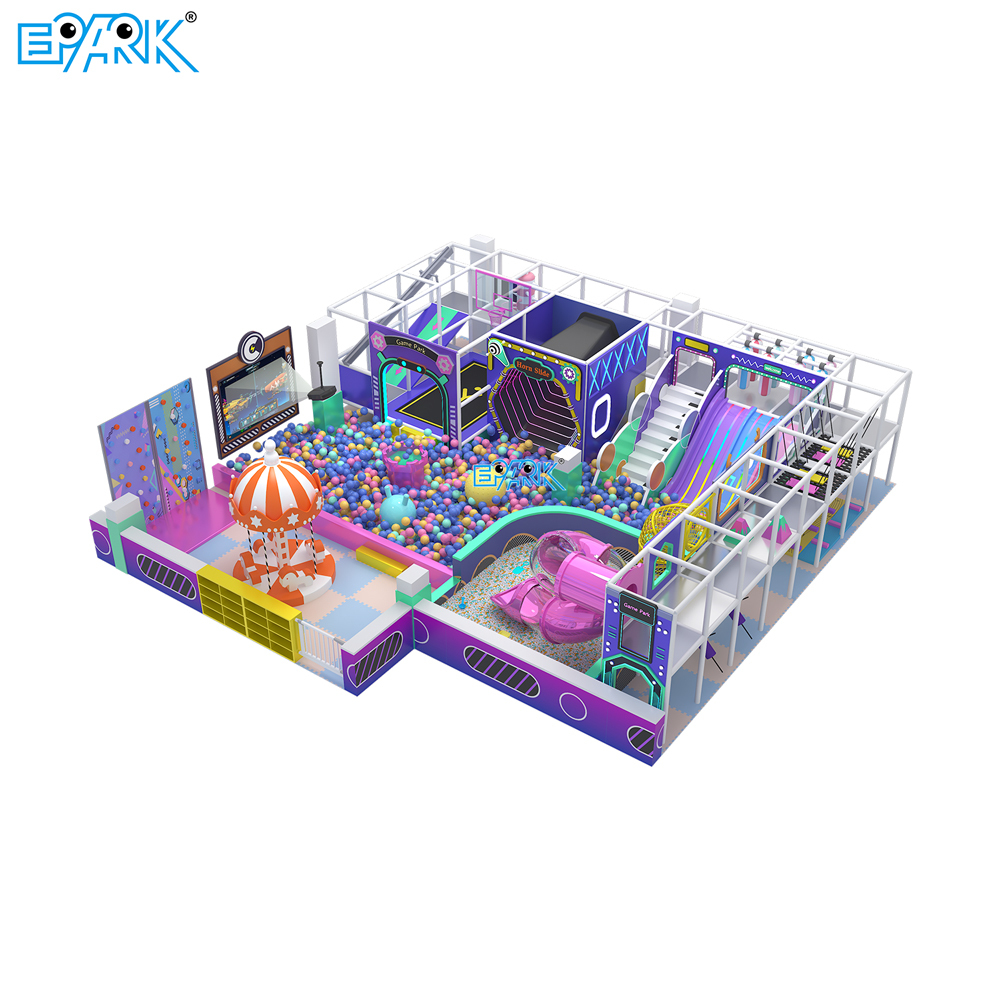 200 Square Meter Space Theme Indoor Soft Play Area Design,EPARK Indoor Playground One-stop Solution