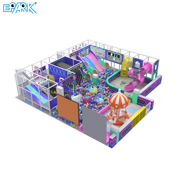 200 Square Meter Space Theme Indoor Soft Play Area Design,EPARK Indoor Playground One-stop Solution