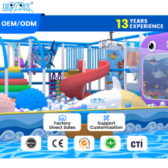 123 m² Ocean Theme Soft Playground Manufacturer for Indoor Playground,EPARK Indoor Playground One-stop Solution