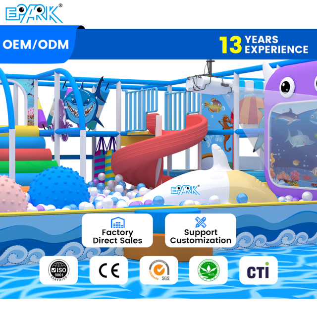 123 m² Ocean Theme Soft Playground Manufacturer for Indoor Playground,EPARK Indoor Playground One-stop Solution