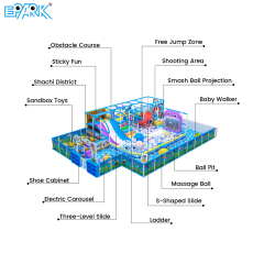 123 m² Ocean Theme Soft Playground Manufacturer for Indoor Playground,EPARK Indoor Playground One-stop Solution