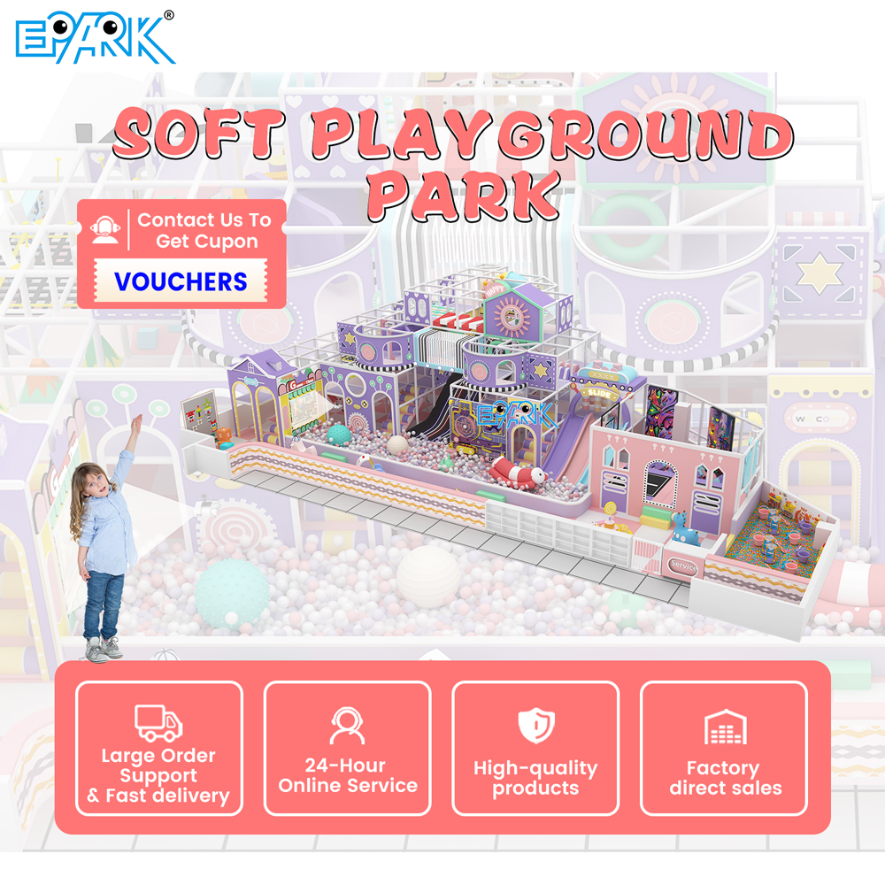 320m² Rainbow Castle Indoor Playground Manufacturer,EPARK Indoor Playground One-stop Solution