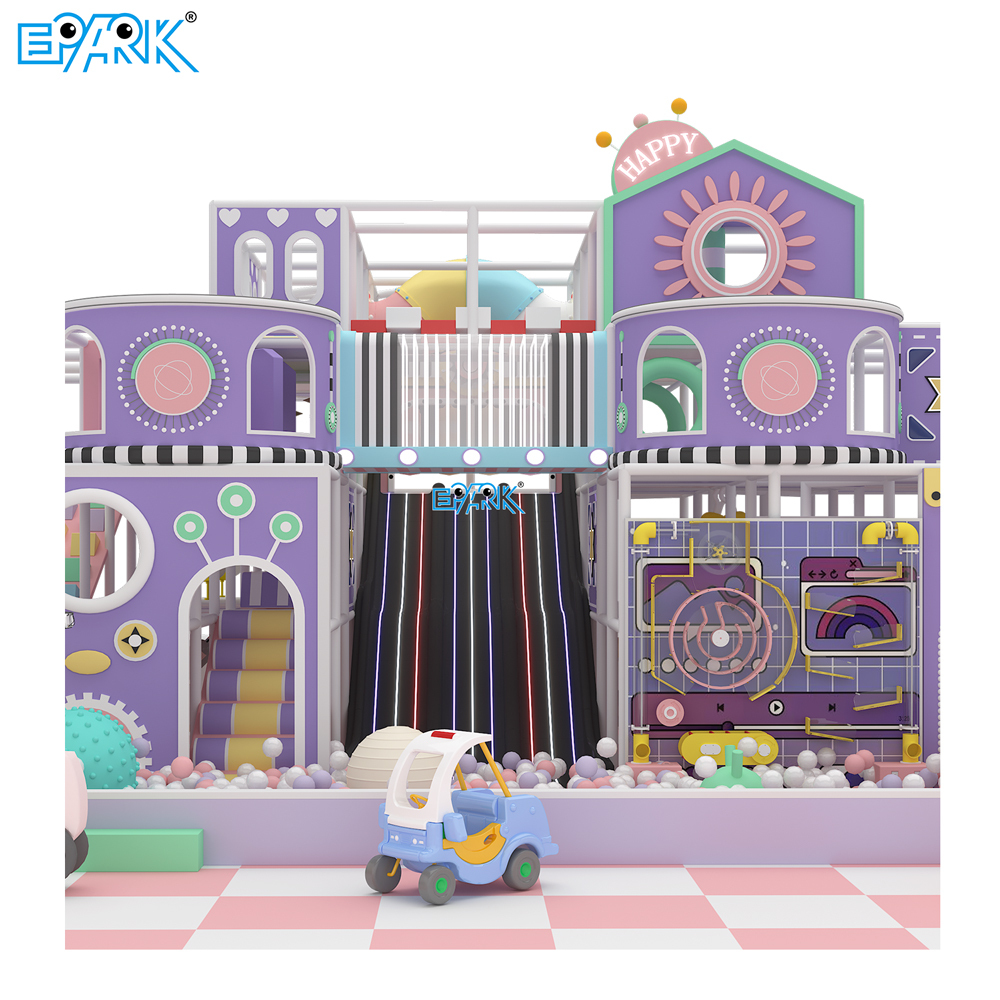 320m² Rainbow Castle Indoor Playground Manufacturer,EPARK Indoor Playground One-stop Solution