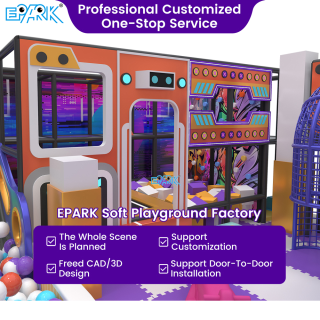 Soft Play Equipment for Kids Zone
