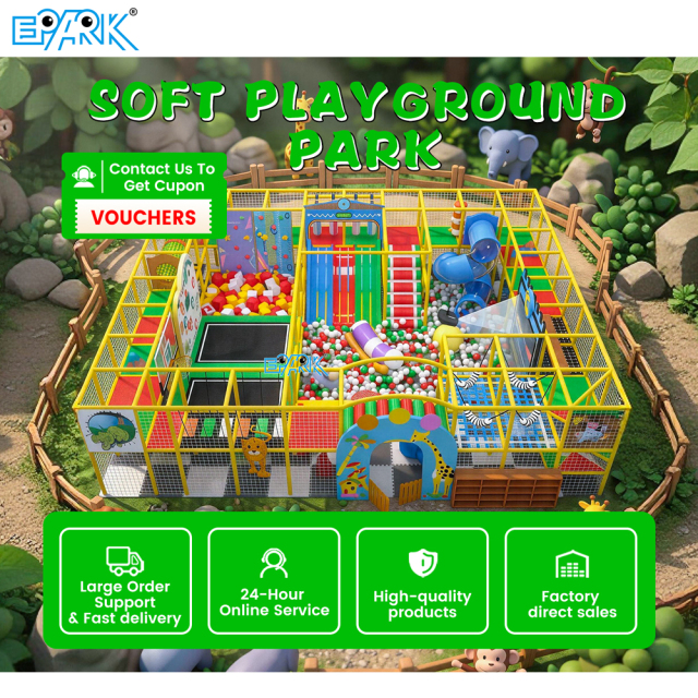 indoor trampoline park equipment