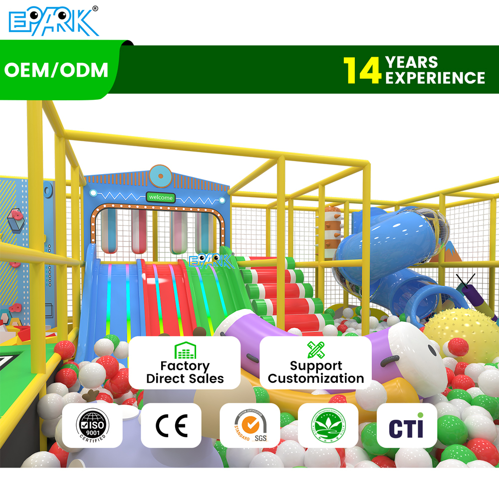 indoor trampoline park equipment