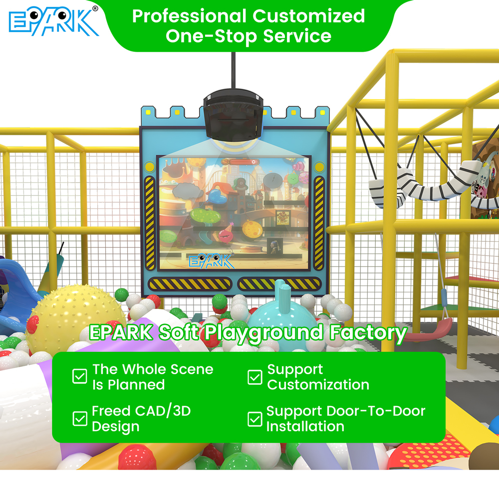 indoor trampoline park equipment