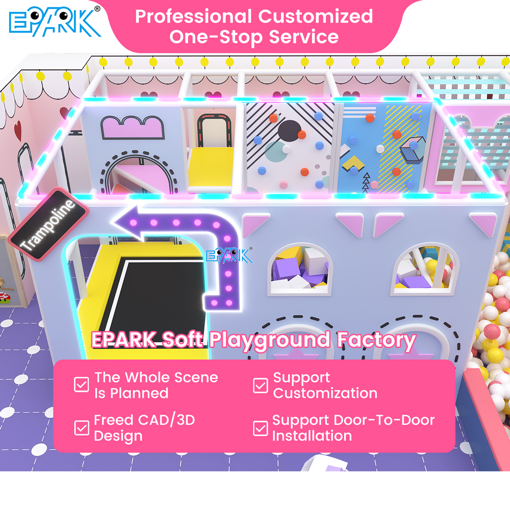 commercial size indoor playground equipment prices
